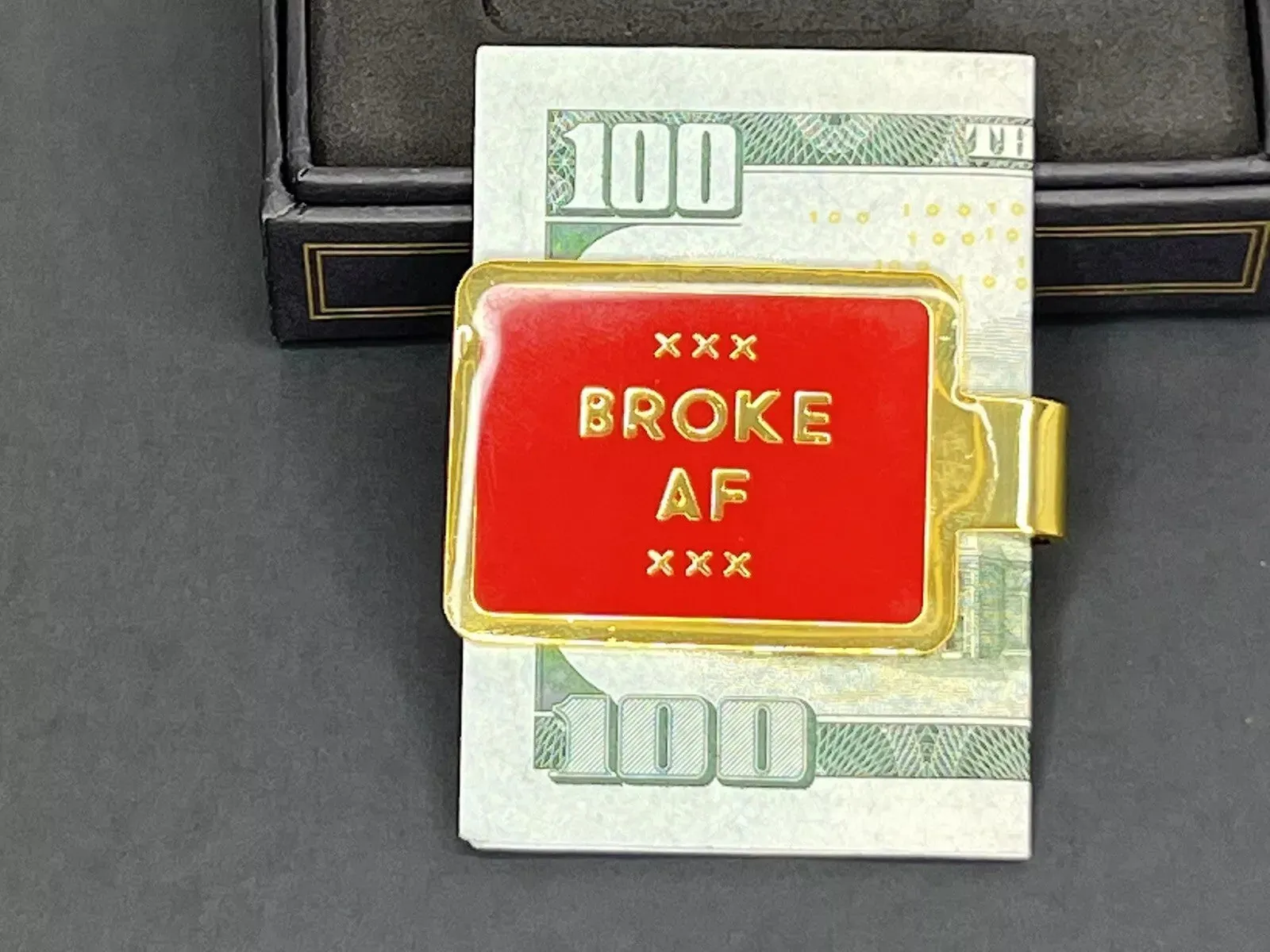 Easy Tiger Broke AF Money Clip