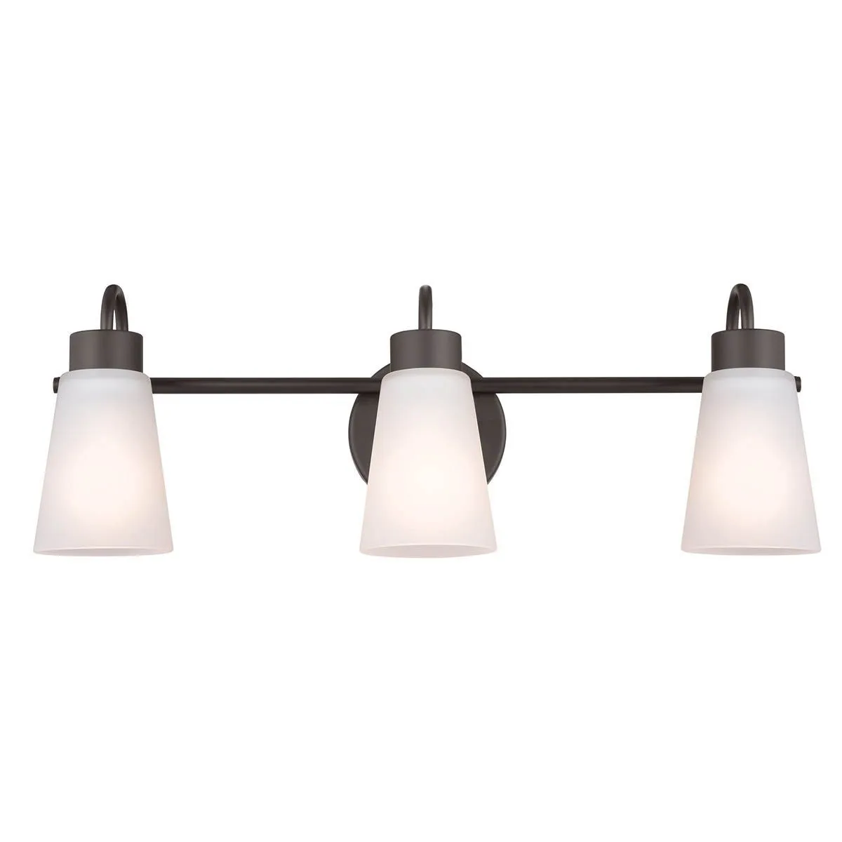 Erma 23 in. 3 Lights Vanity Light Old Bronze finish