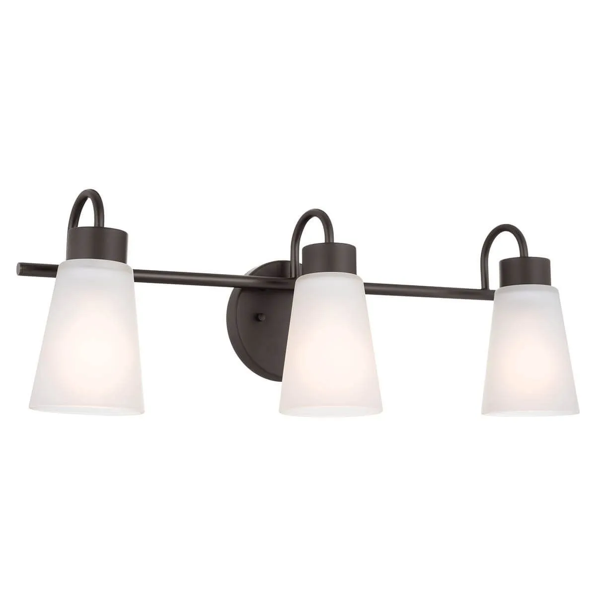 Erma 23 in. 3 Lights Vanity Light Old Bronze finish