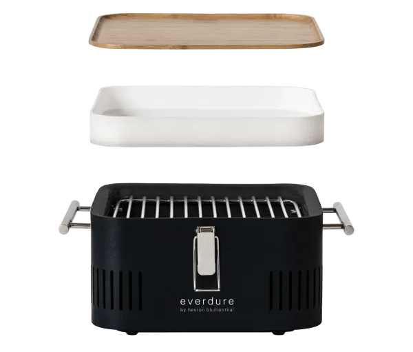 Everdure CUBE™ 17-Inch Portable Charcoal BBQ Grill - HBCUBE