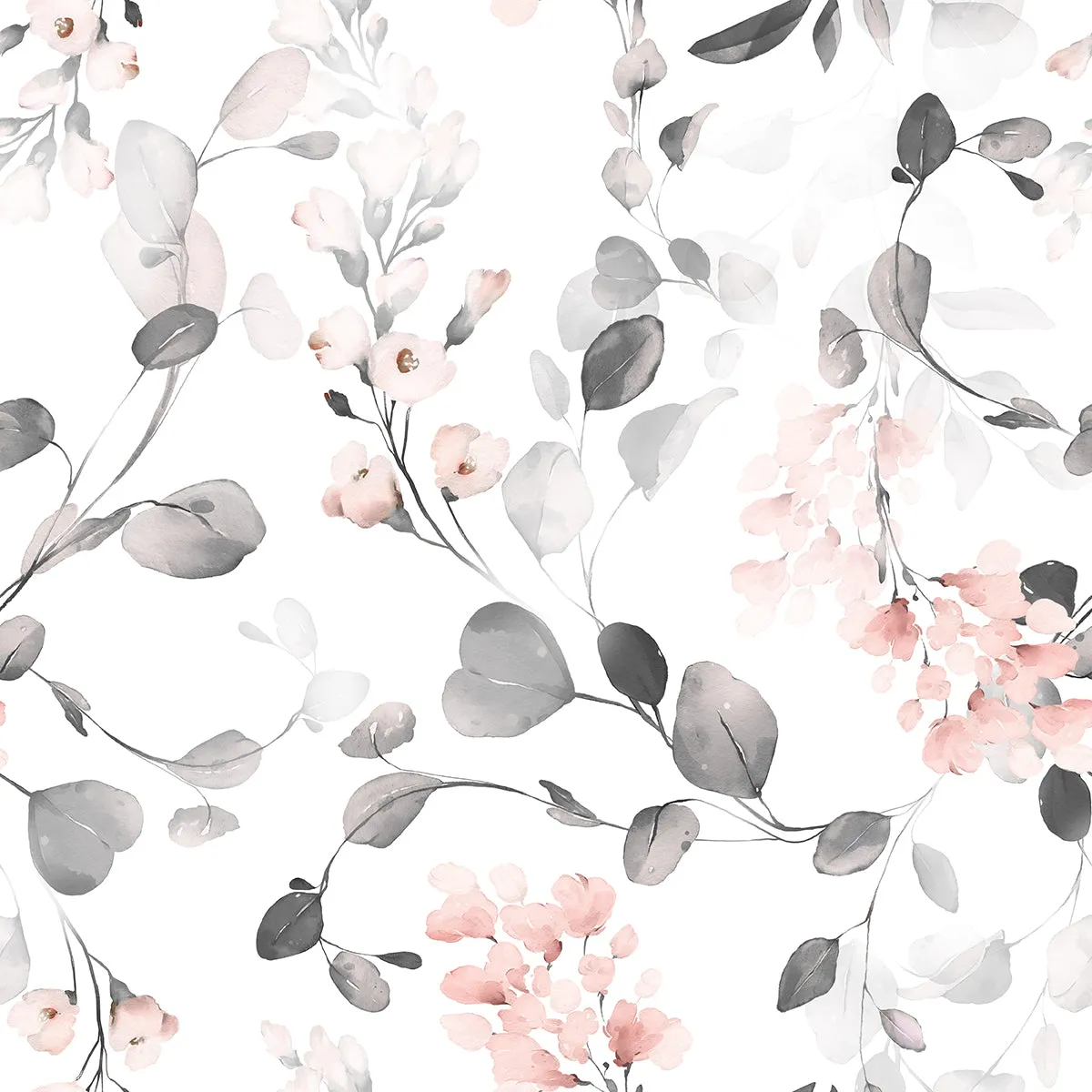 Floral Printed Queen-sized Fleece Blanket CC60