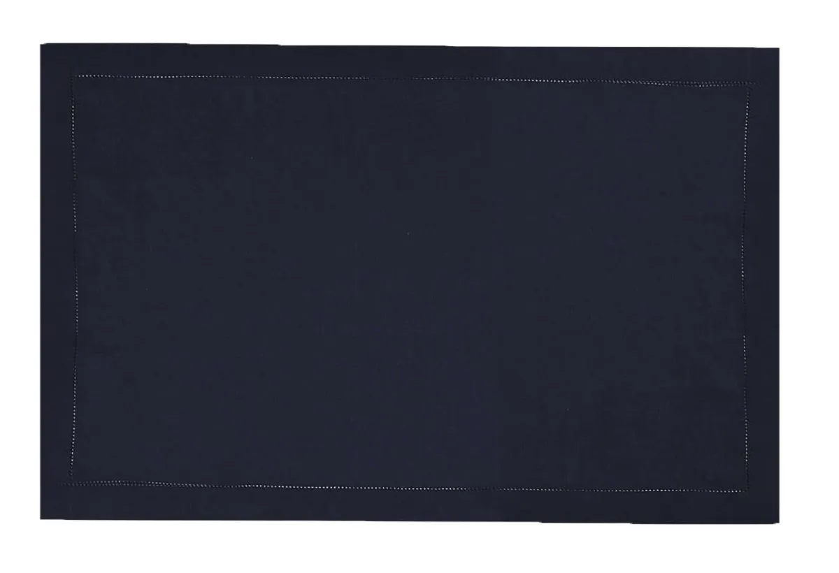 Florence Black Table Linens by Alexandre Turpault