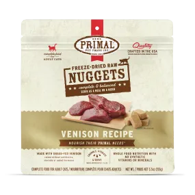Freeze-Dried Raw Nuggets Cat Food <br> Venison Recipe