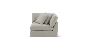 Get Together™ Corner Chair, Large, Light Pebble