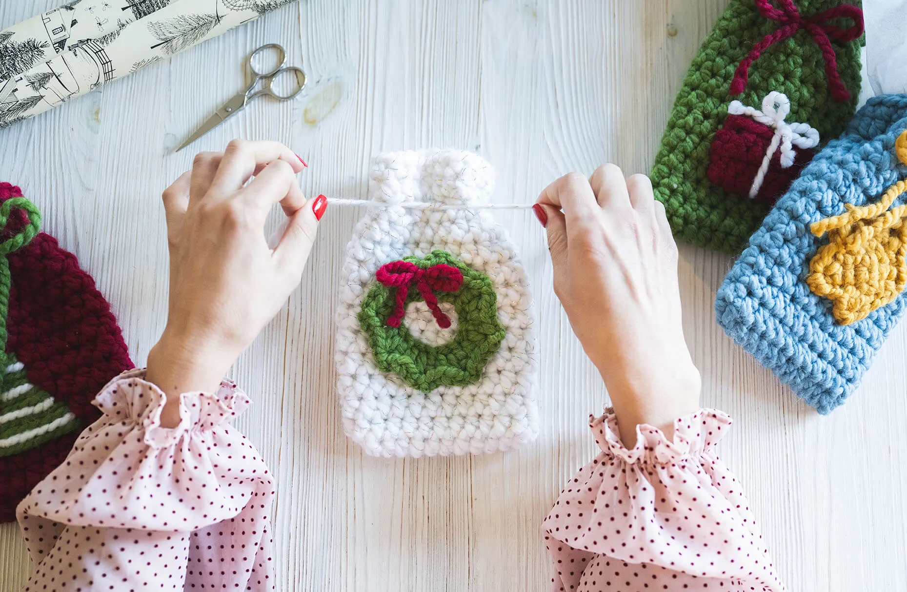 Gift Bags (Crochet)