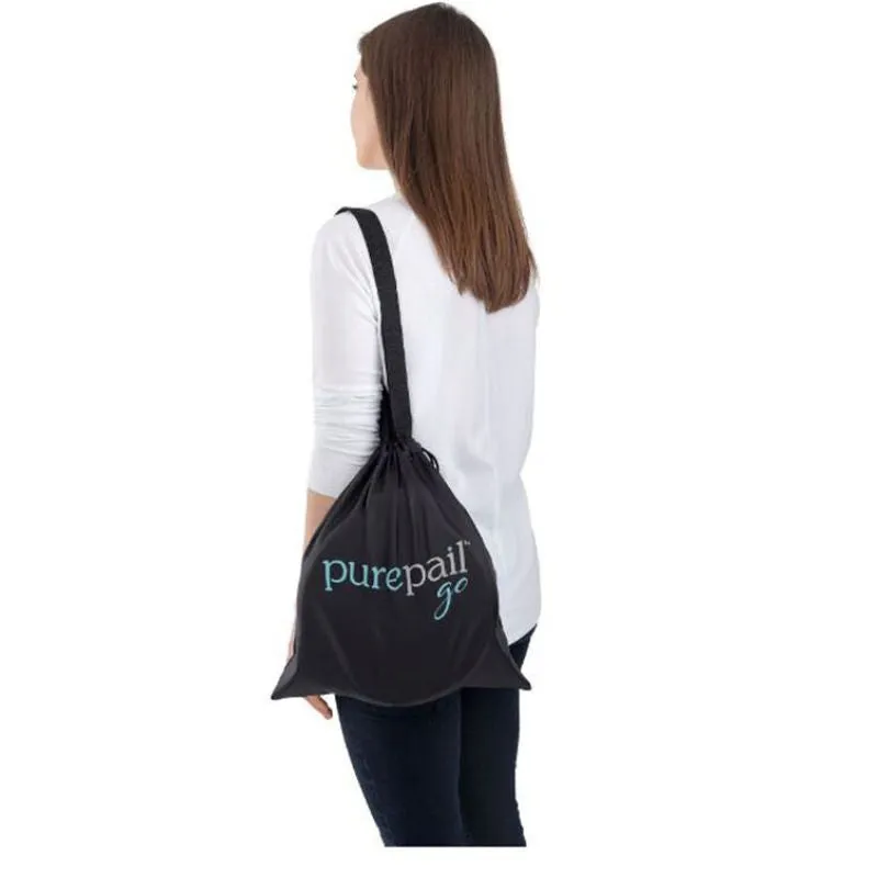 Go Portable Diaper Pail - White