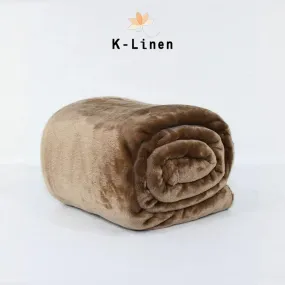 Golden Plush Blanket