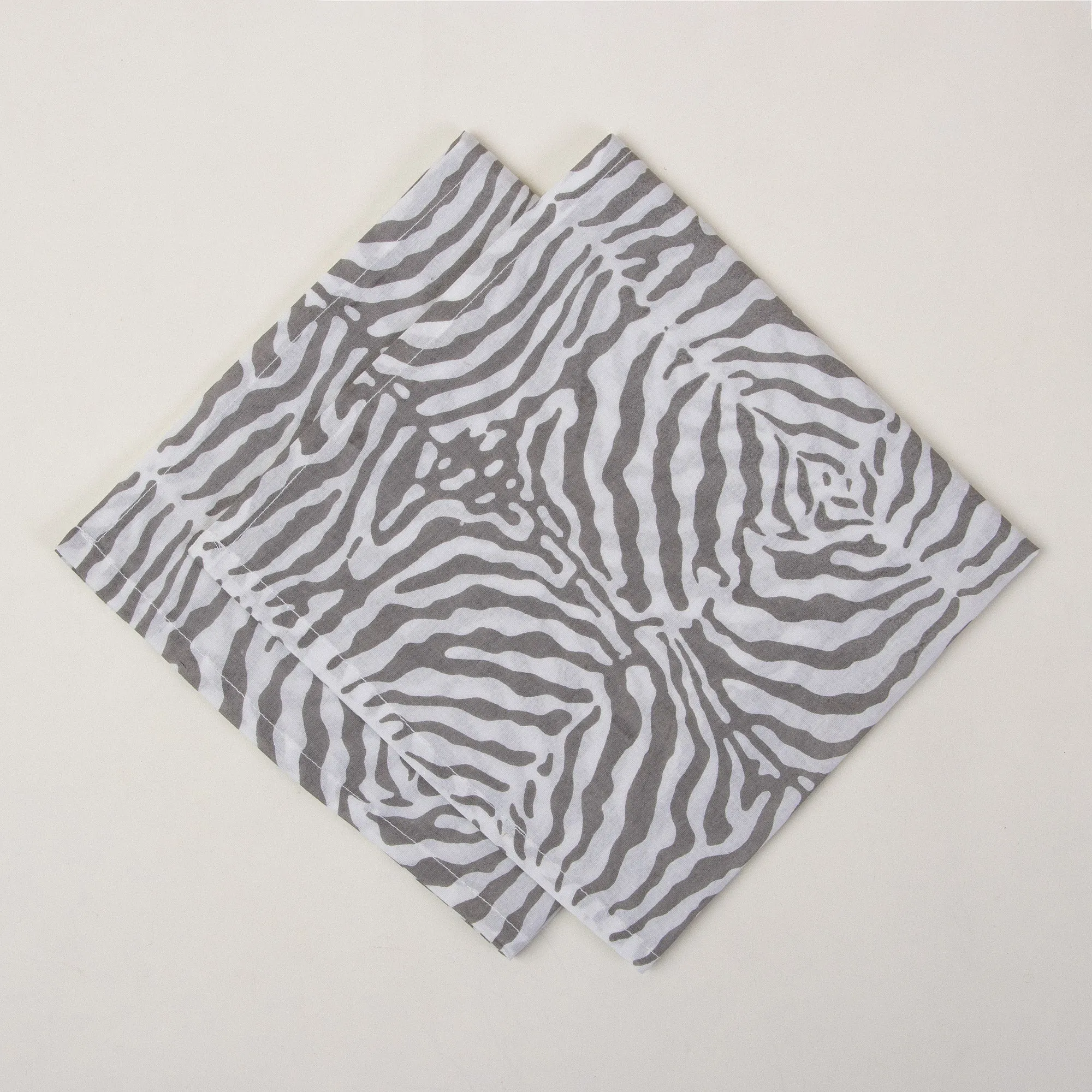 Grey Tie Dye Soft Cotton Hand Napkins