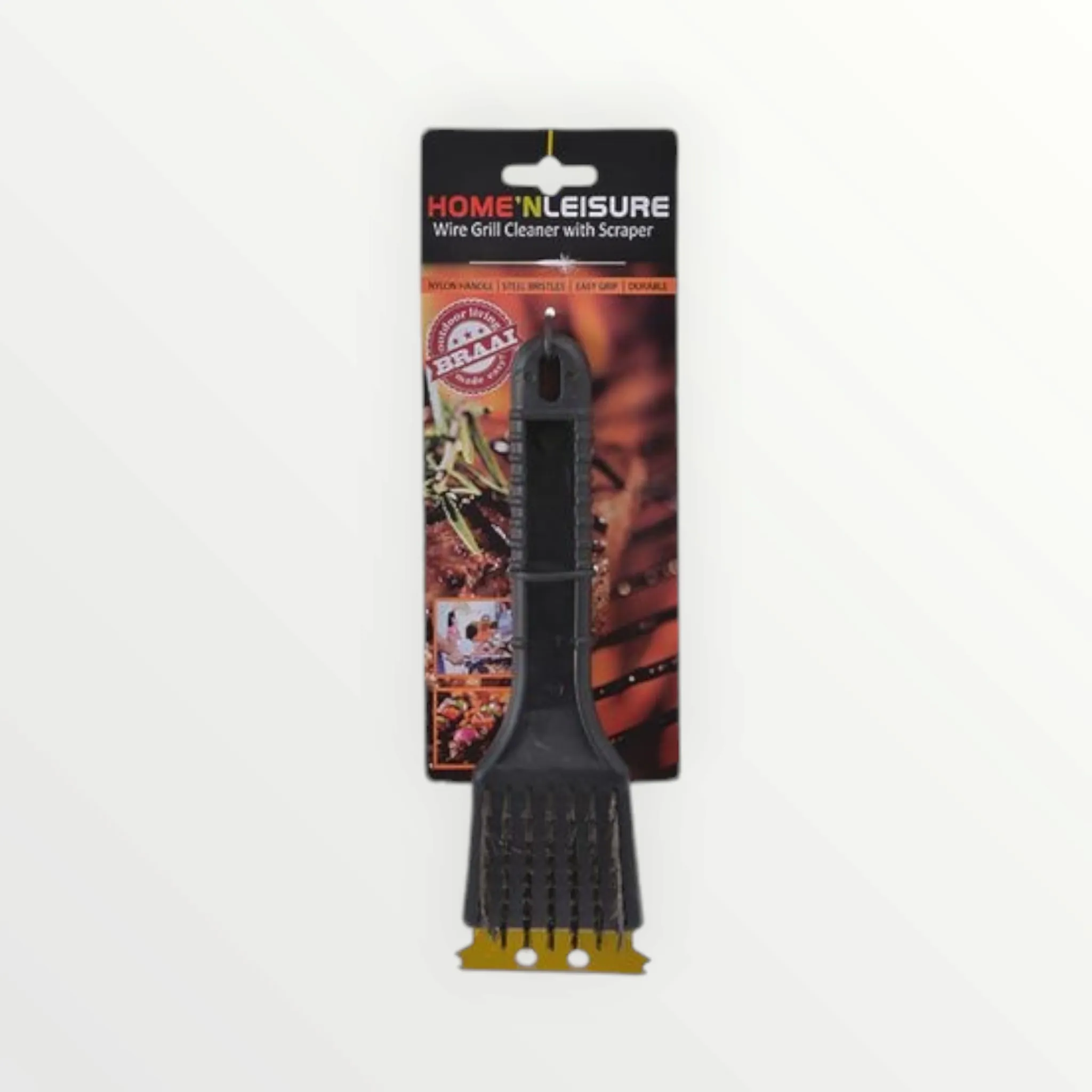 Home n Leisure BBQ Nylon Braai Grill Cleaner 21cm