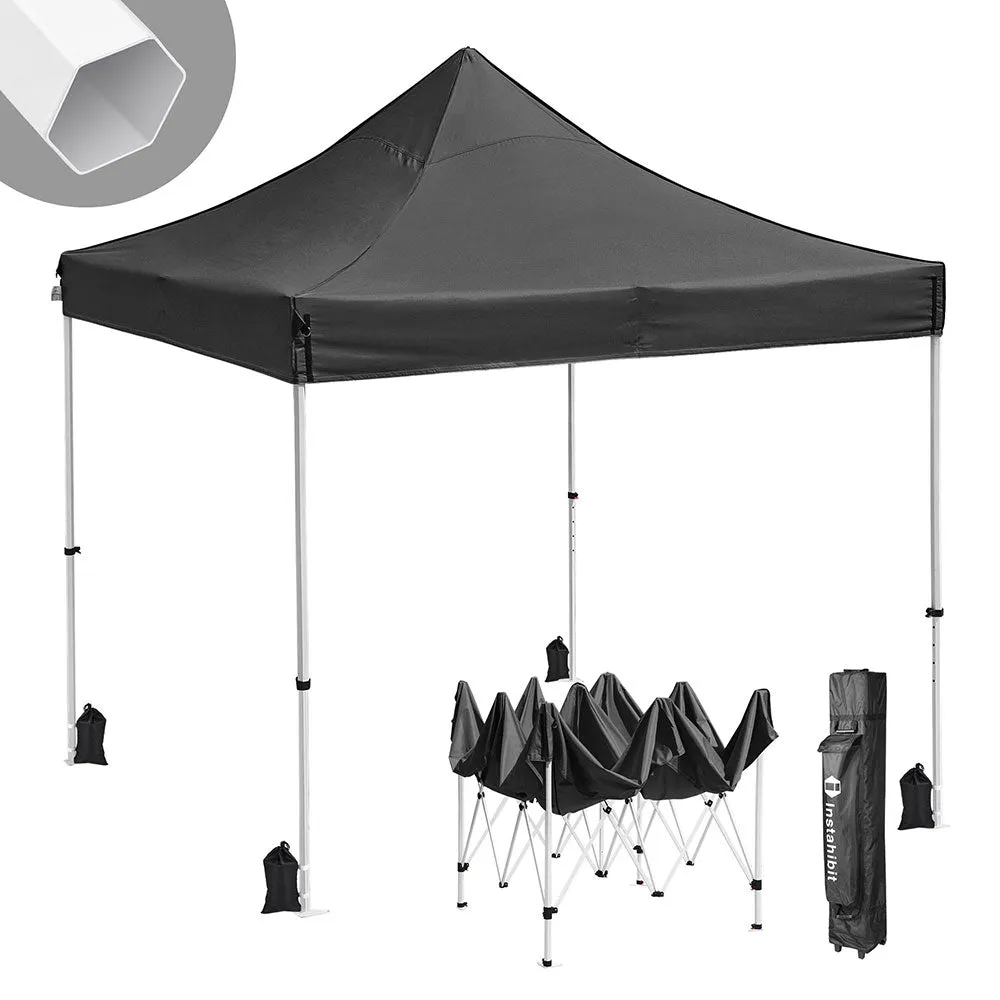InstaHibit Easy Pop-up Tent Comml. Canopy 10x10ft CPAI-84