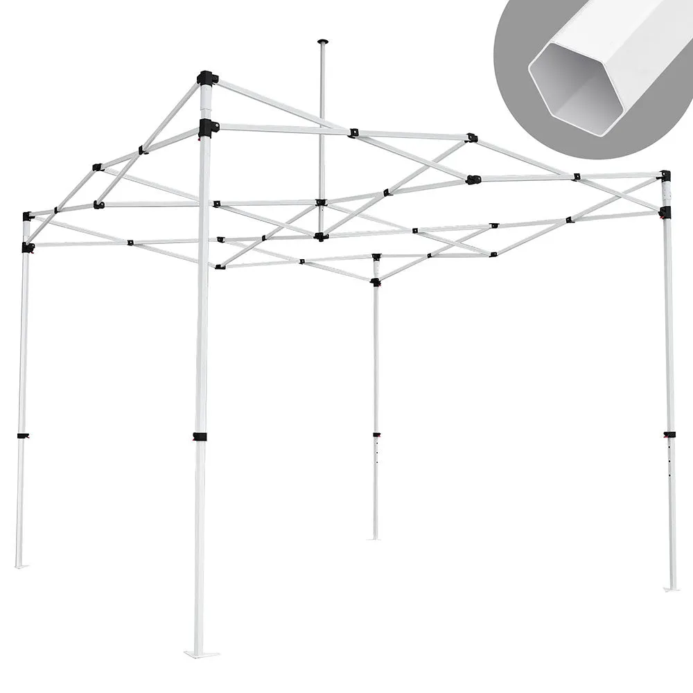 InstaHibit Easy Pop-up Tent Comml. Canopy 10x10ft CPAI-84