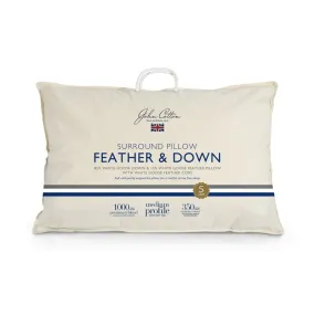 John Cotton Surround Pillow Feather & Down Pillow