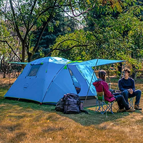 KAZOO 2／4 Person Camping Tent Outdoor Waterproof Family Large