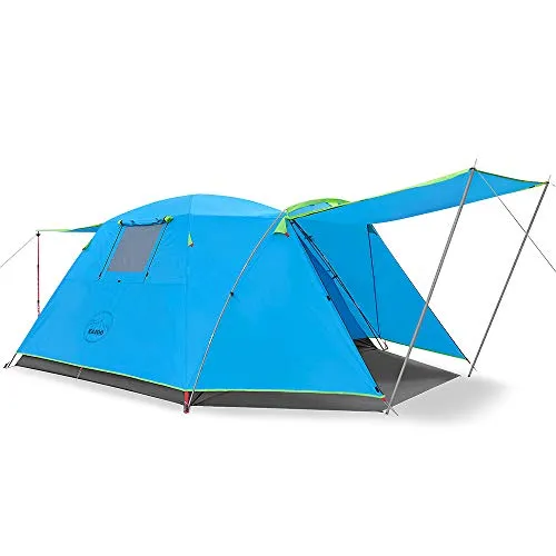 KAZOO 2／4 Person Camping Tent Outdoor Waterproof Family Large
