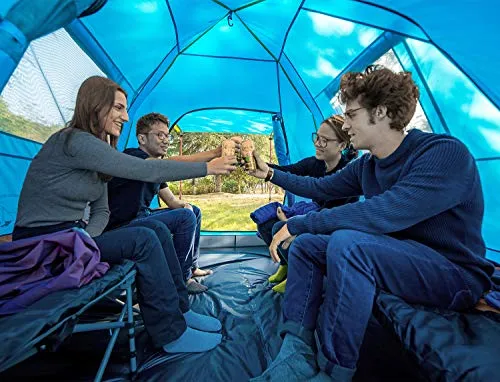 KAZOO 2／4 Person Camping Tent Outdoor Waterproof Family Large