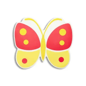 Kennedy Red/Yellow Butterfly Kiddo Soft Touch Placemat 1pc