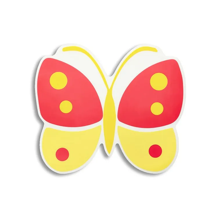 Kennedy Red/Yellow Butterfly Kiddo Soft Touch Placemat 1pc