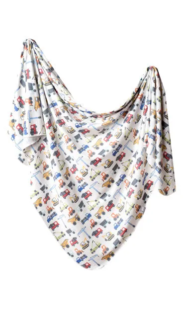 Knit Swaddle Blankets for Boys