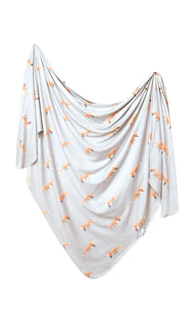 Knit Swaddle Blankets for Boys
