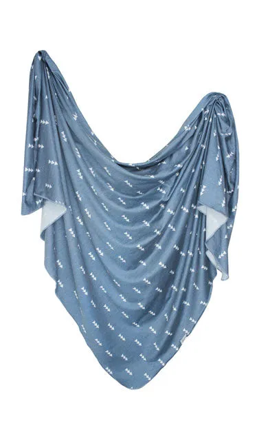 Knit Swaddle Blankets for Boys