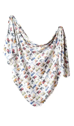 Knit Swaddle Blankets for Boys