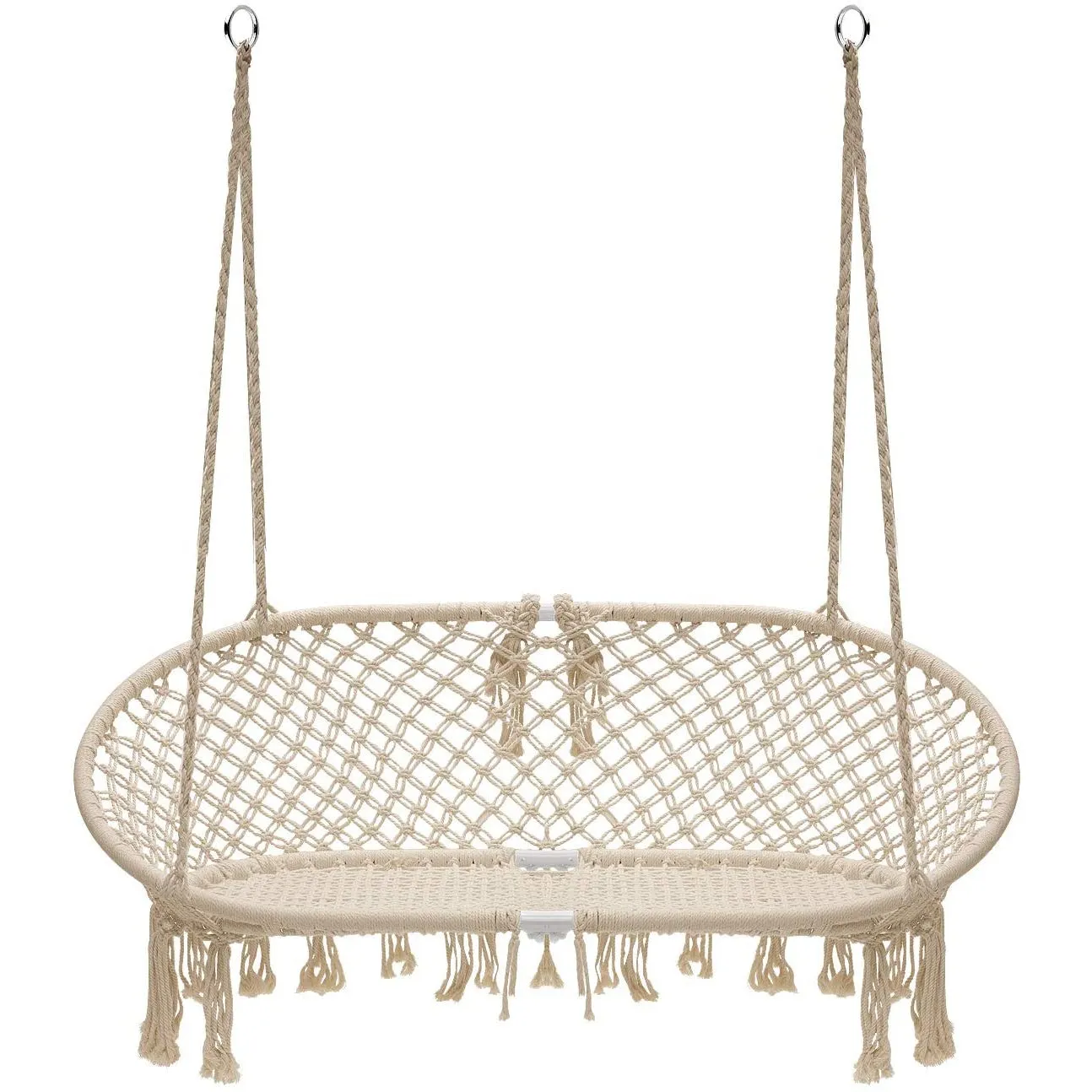 Macramé Double Bench Swing