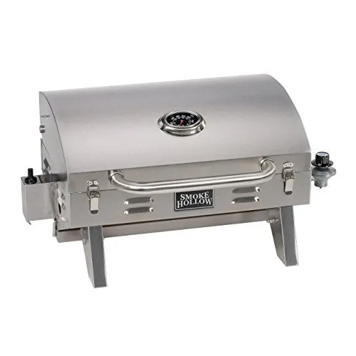 Masterbuilt 205 Stainless Steel Gas Grill, Tabletop (Old Version)