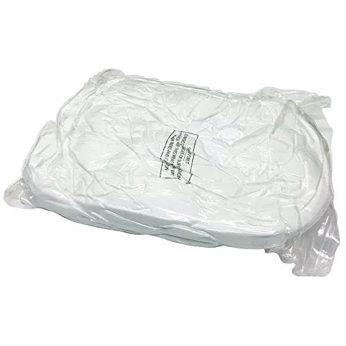 Maternity Supportive Body Breast Feeding Pillow White   Pillow Case (White)