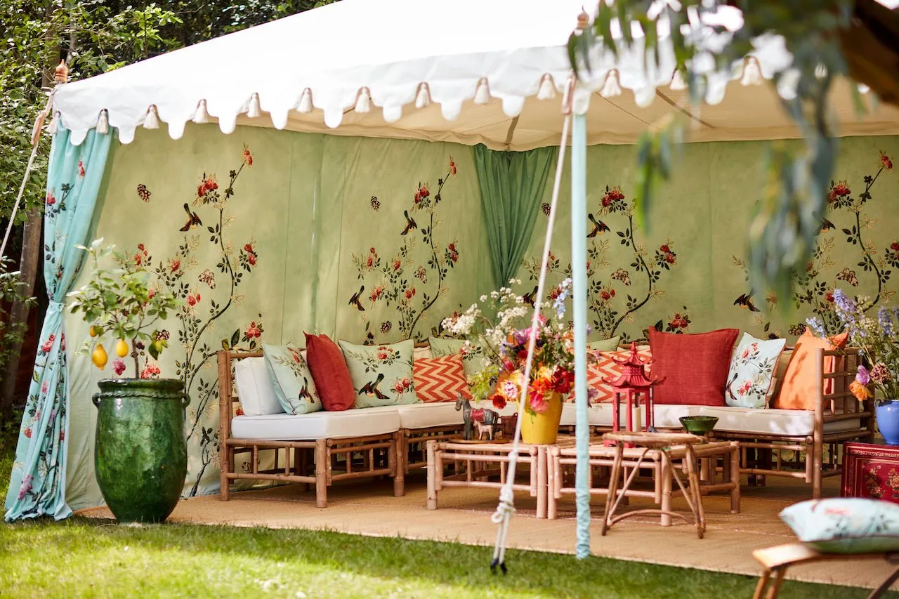 Metal Frame Raj Tent