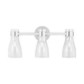 Moritz 24 in. 3 Lights Vanity Light Polished Nickel Finish