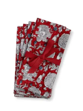 Multi Janis Blkpr  Napkin S/4
