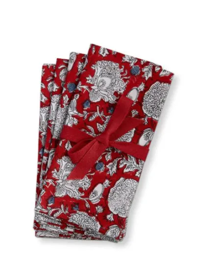 Multi Janis Blkpr  Napkin S/4