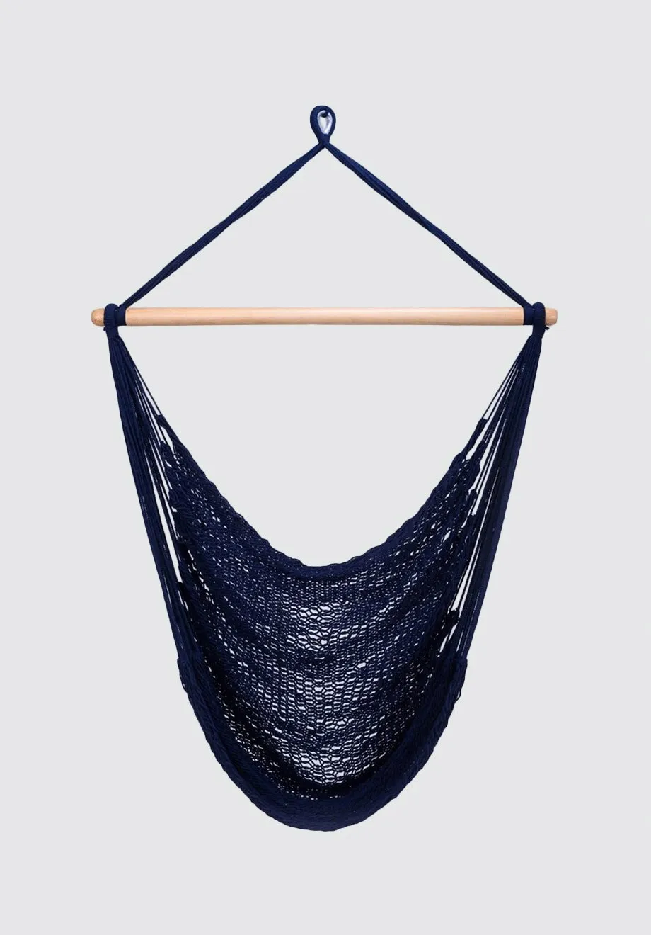 Navy Blue Cotton Hammock Swing