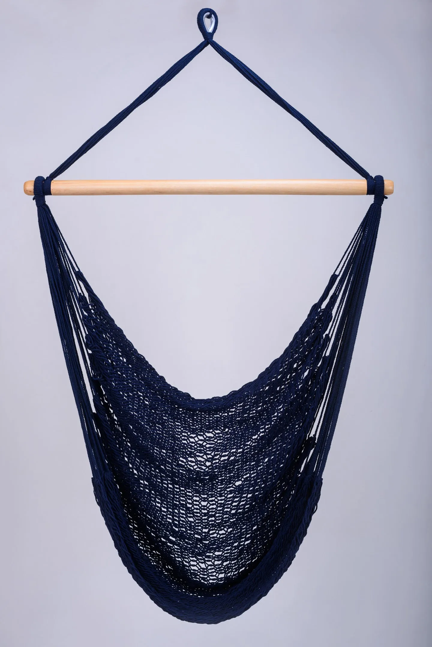 Navy Blue Cotton Hammock Swing