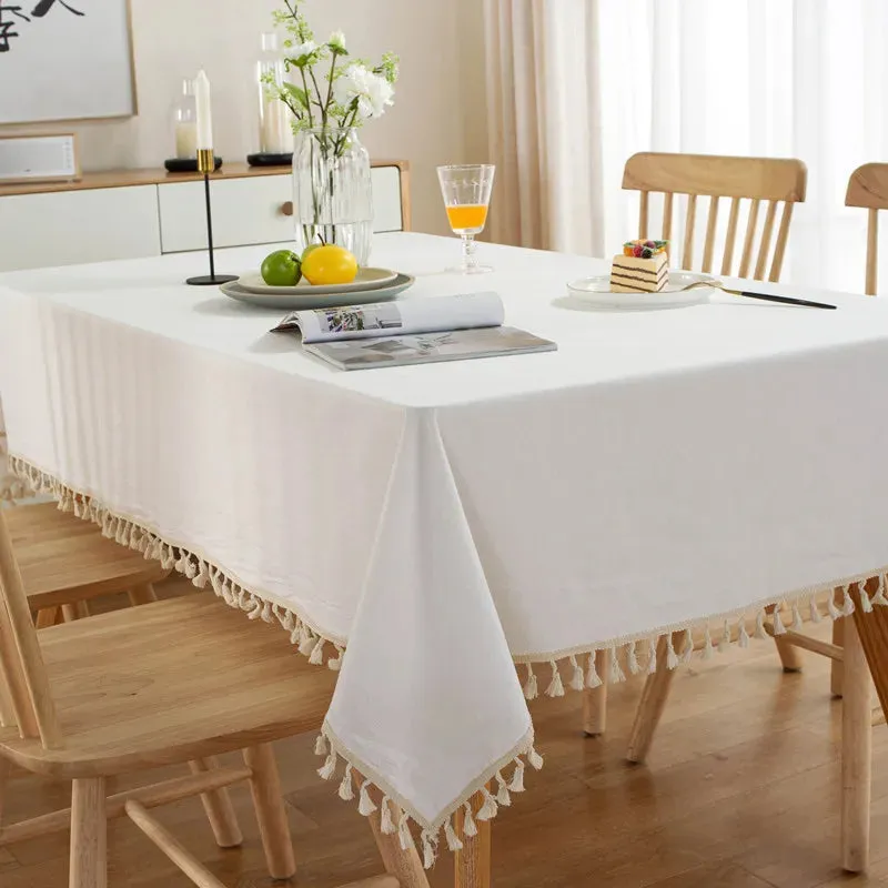 New Cotton Fabric Tablecloth