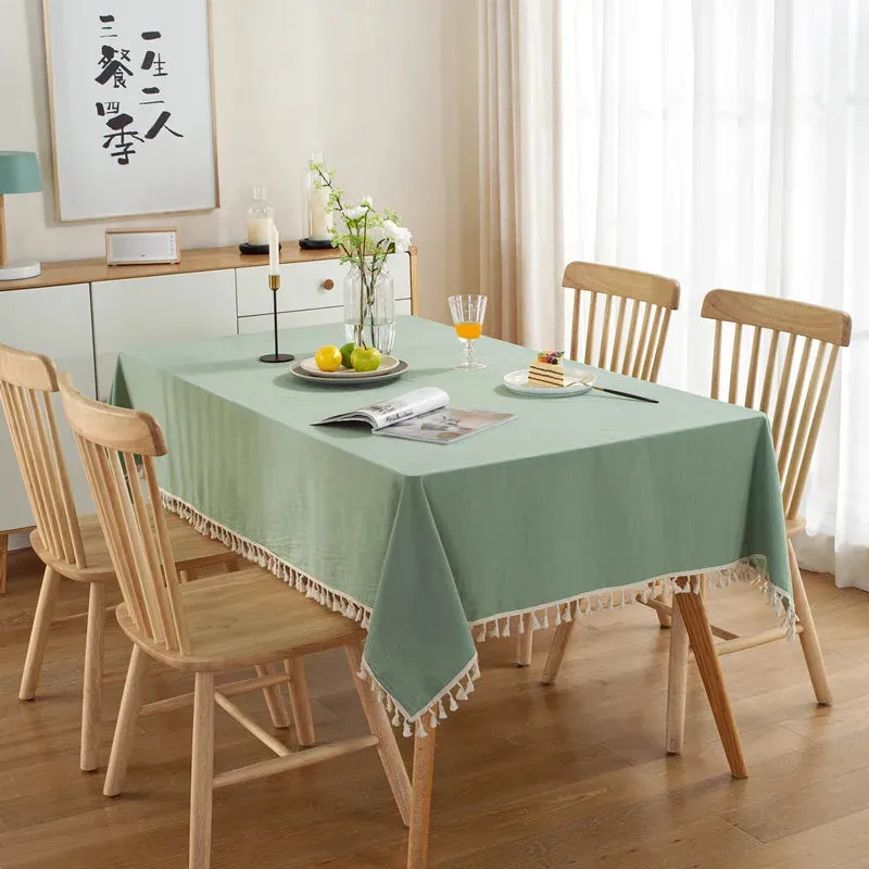 New Cotton Fabric Tablecloth