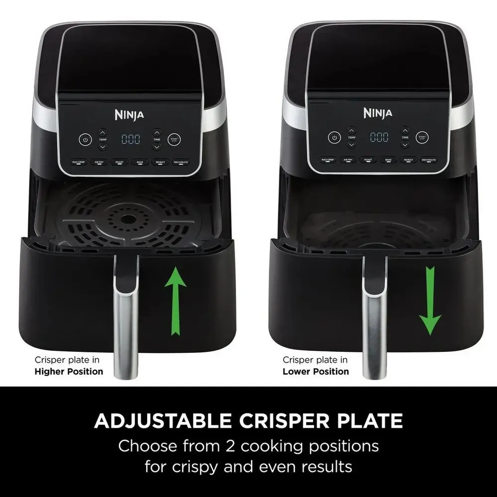 Ninja AF180UK MAX PRO Air Fryer 6.2 Litre - Black