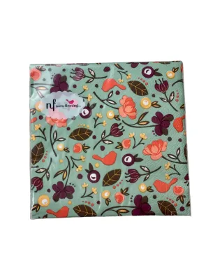 Nora Fleming Finch Cocktail Napkins