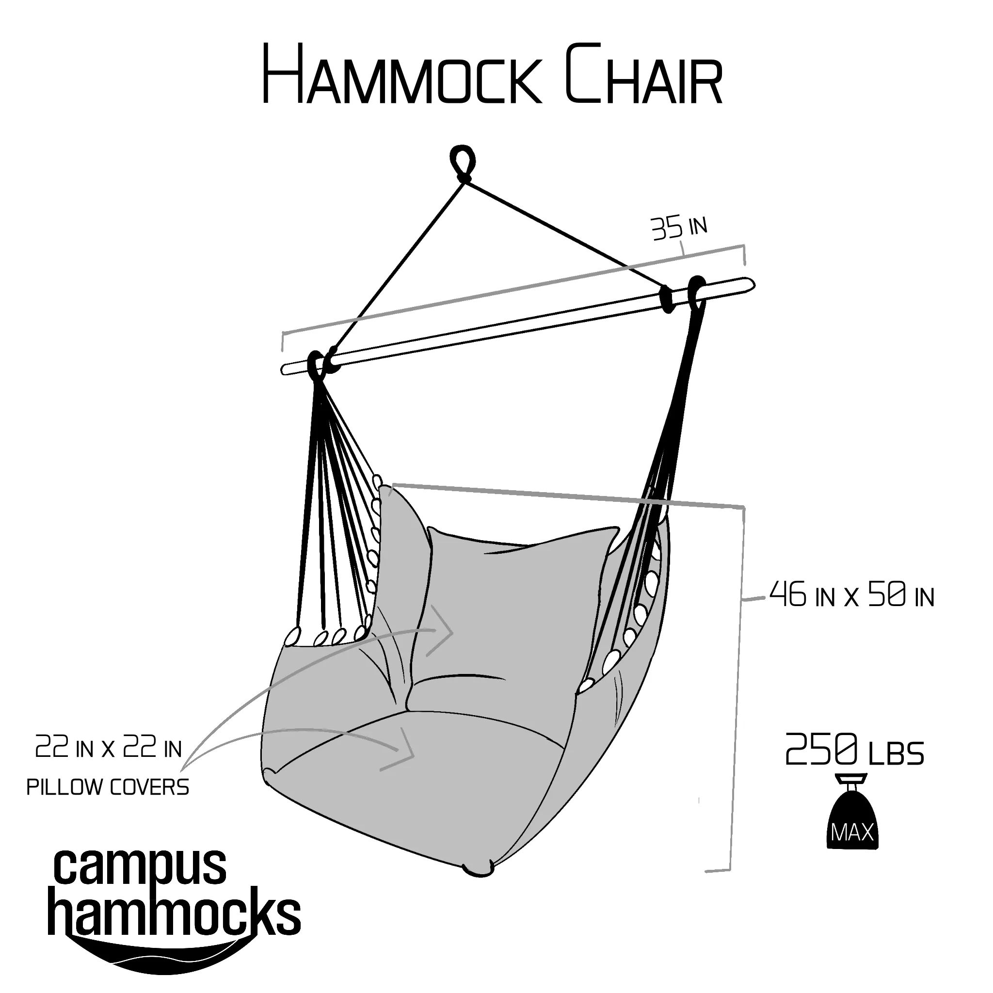 Notre Dame Fighting Irish Hanging Chair Swing |LEPRECHAUN