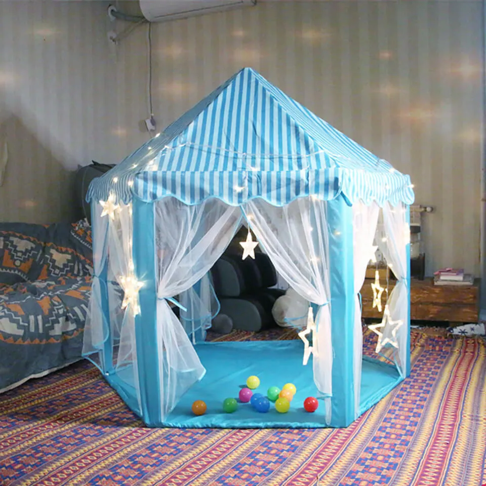 Play House Game Tent Toys Ball Pit Pool Portable Foldable Princess Folding Tent Castle Gifts Tents Toy For Kids