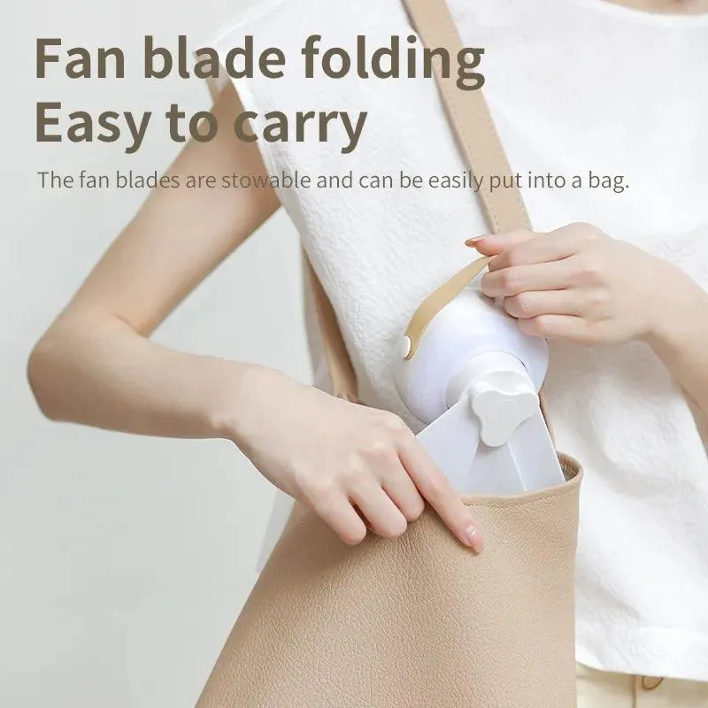 Portable USB Camping Fan with Remote Control: Cool Anywhere, 4 Speeds, Battery Operated