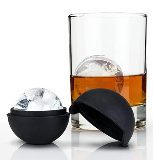 "Glacier Rocks Sphere" Ice Molds (Set of 4)