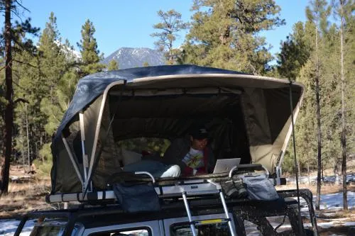 Raptor Series Voyager Rooftop Tent w/ Ladder