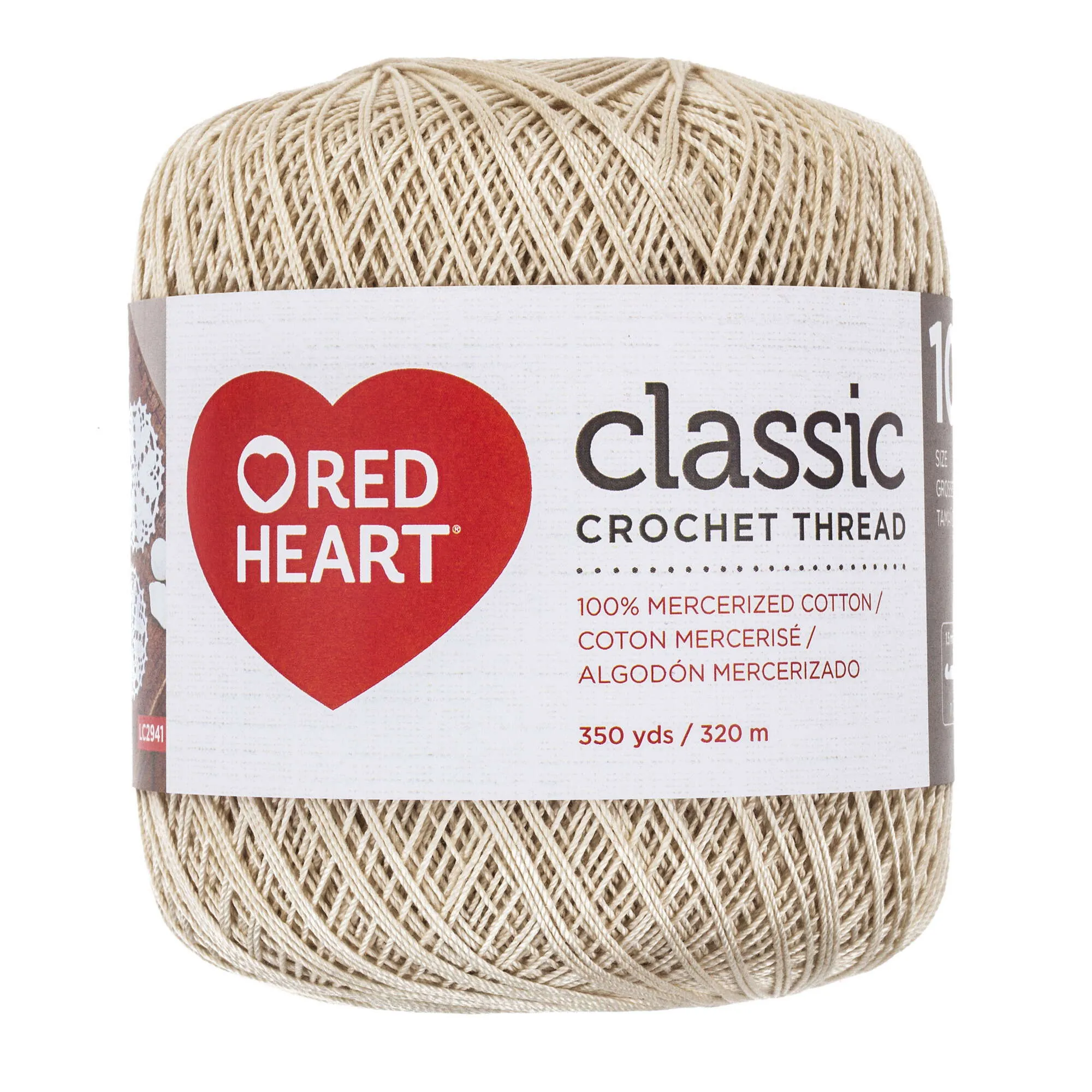 Red Heart Classic Crochet Thread Size 10