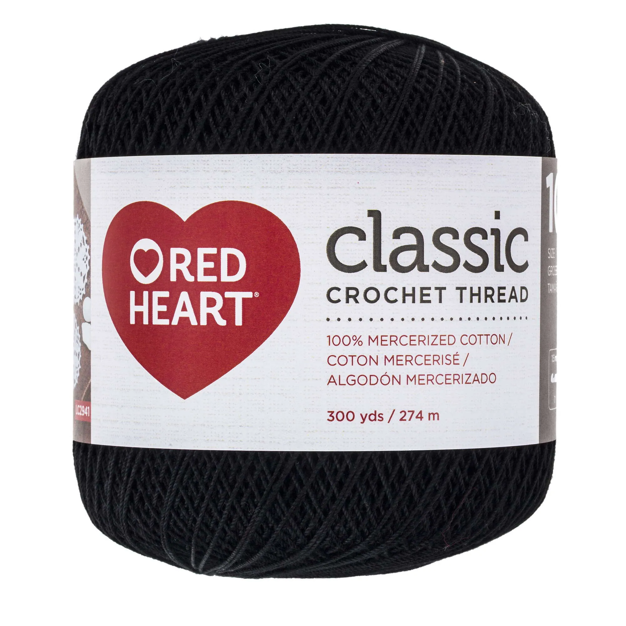 Red Heart Classic Crochet Thread Size 10