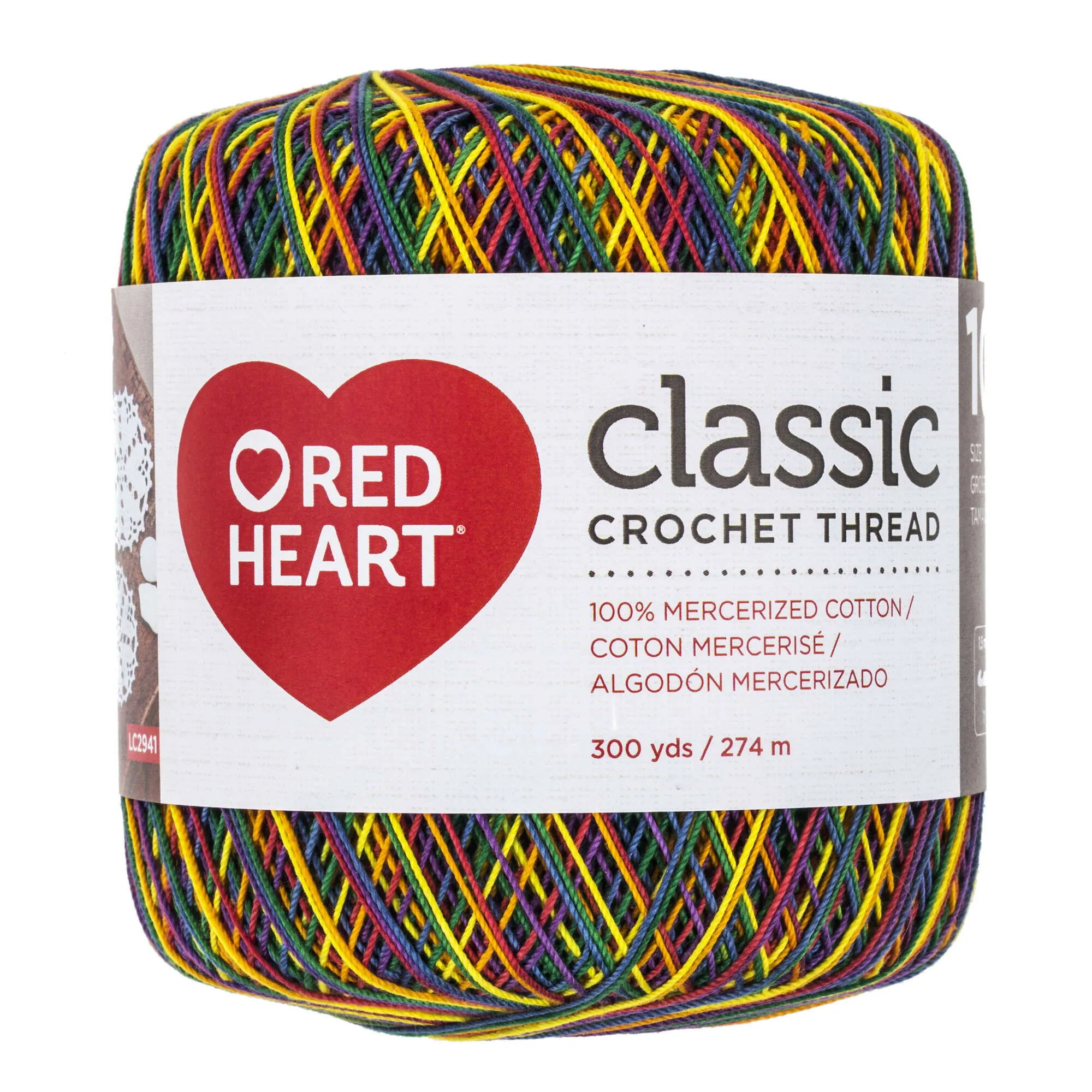 Red Heart Classic Crochet Thread Size 10