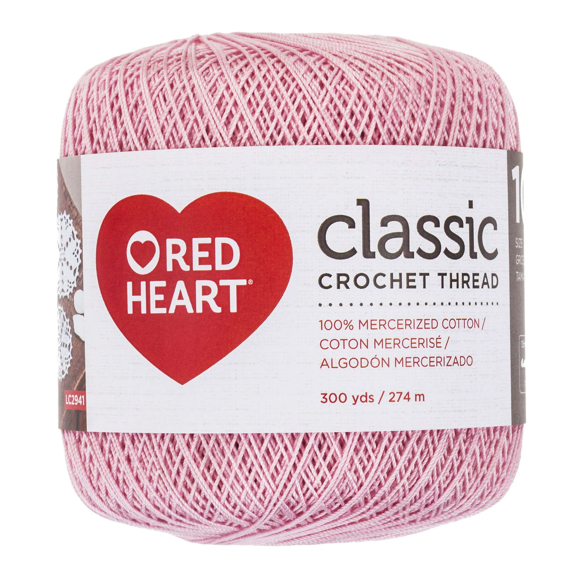 Red Heart Classic Crochet Thread Size 10