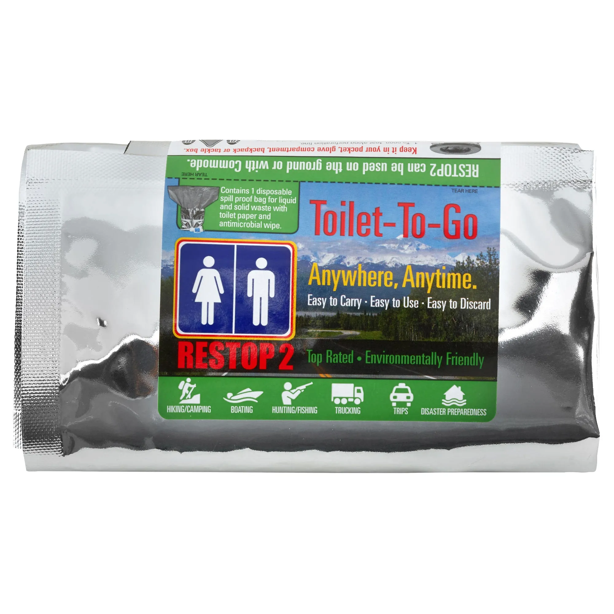 Restop Portable Commode with Bags