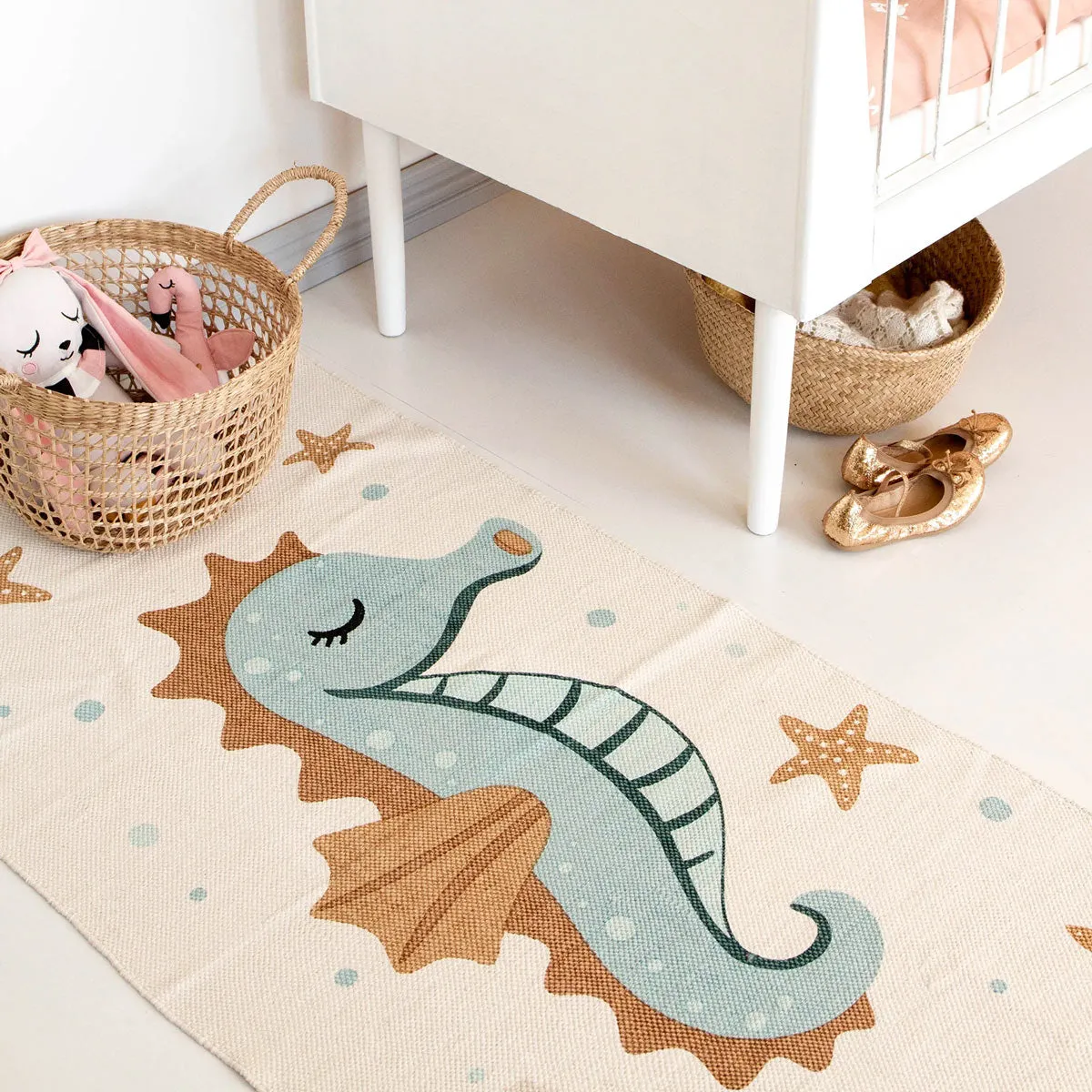 Roommate Sea Horse Rug