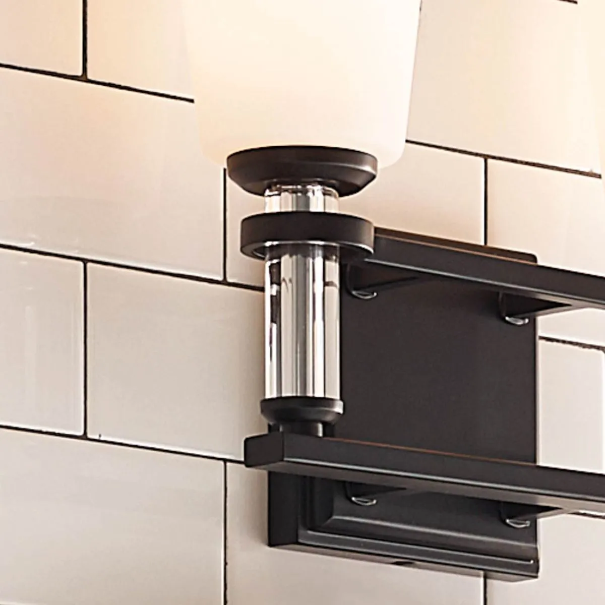 Rosalind 14 in. 2 Lights Vanity Light Black finish